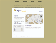 Tablet Screenshot of koepta.com